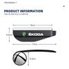 2pcs Adjustable Car Rain Eyebrow Small Round Mirror for Skoda Fabia Superb Kamiq Kodiak Yeti Karoq Octavia RS Car Accessories Wsjn67