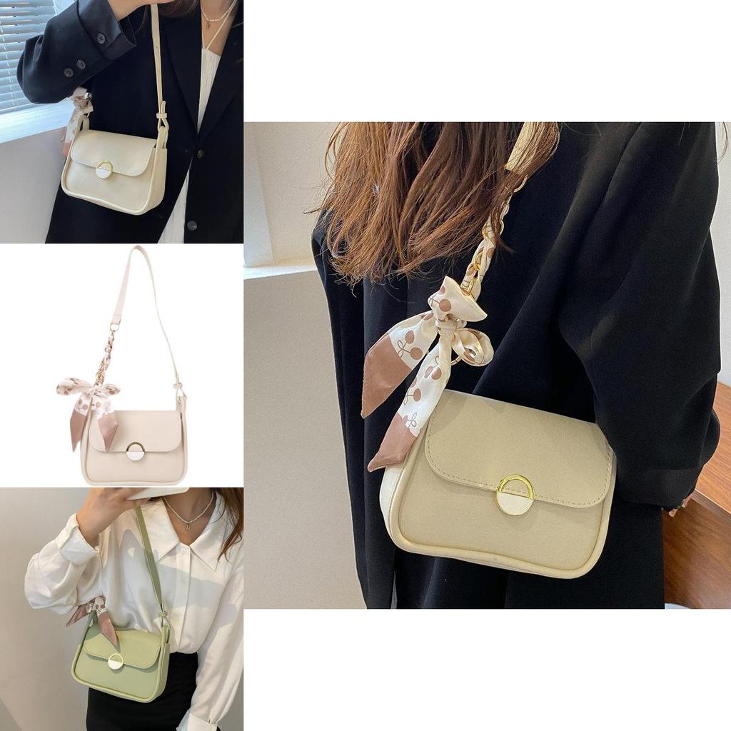 Stilvolle Sommer-Quadrattasche für Damen mit weicher Textur, vielseitig, Crossbody-Design