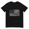 Soccer Vintage Grey Flag Coach Boy Youth TShirt