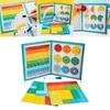 Magnetisches Bildungs-Bruchbuch mit Wasserstift für Kinder zum Lernen und für Matheübungen