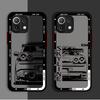 JDM Dream Car Phone Case for Xiaomi Redmi Note 11 Pro 5G 12S 11S 12 13 11 Pro Plus 10S 10 9 7 8 Pro 13 4G Coque Cover