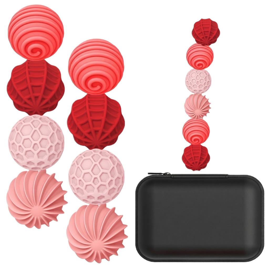 Silicone Magnetic Ball Stress-relieving Toys, Pack Of 8, Stress, Provide Sensory Stimulation, Suitable For People With , ADHD, And Anxiety.8pcs