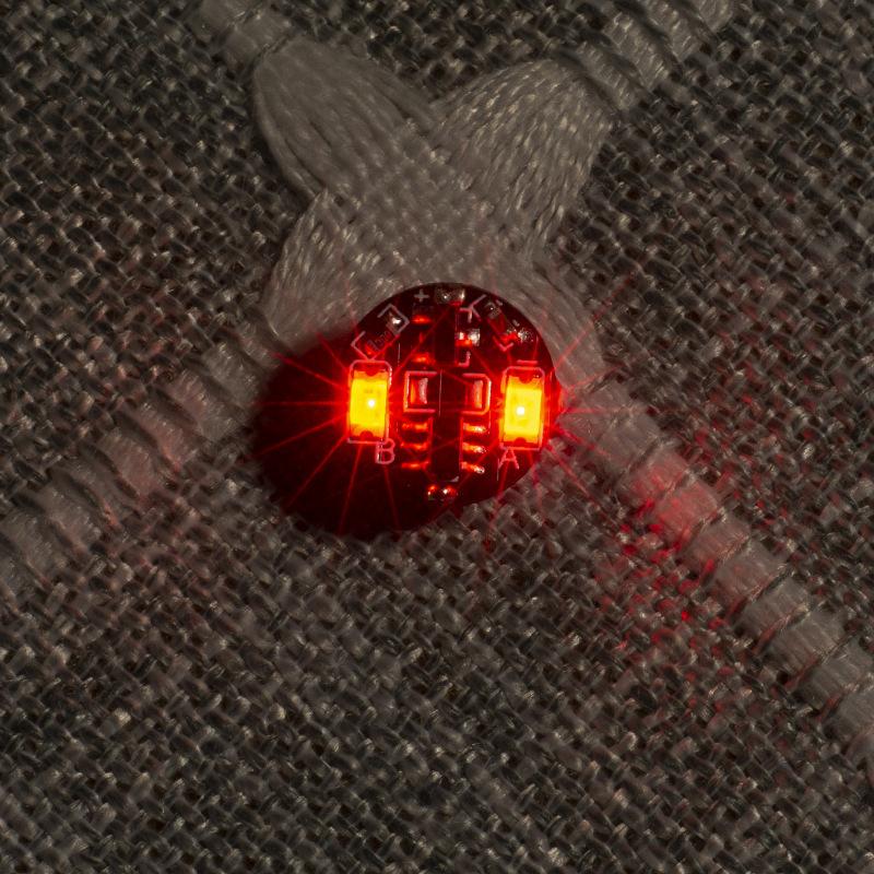 1 Piece Diy Accessories Led Magnetron Switch Lighting Chip Animation Hand To Do Plus Light Model Toys Wireless Lamp