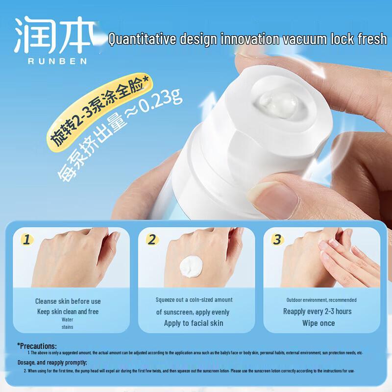 Runben Kids Sunscreen SPF20