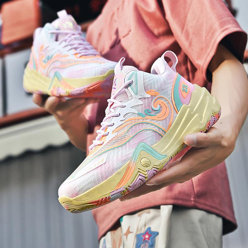 2025 Low-top Basketball Shoes Men's Shoes Women's Summer and Autumn Men's Big Boys High School Students Sports Outfield Training Actual Sneakers