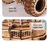 3D Stereo Wooden Beach Car Puzzle - DIY Educational Toy & Desk Ornament for Children