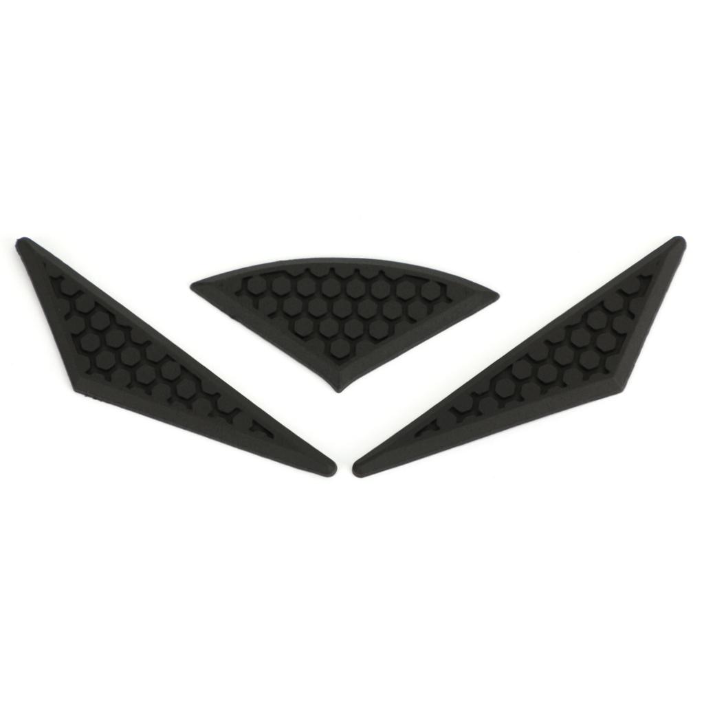Areyourshop Motorbike Rubber Tank Pad Protector Motorcycle 3D "Monkey" Look Spine Pad