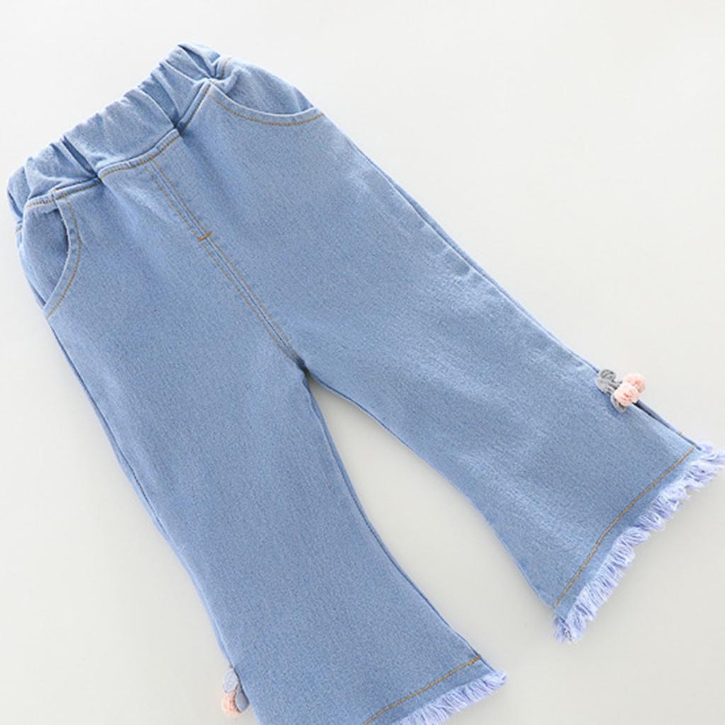 Cute Long-Sleeved Bow Sweater For Baby Girls, Stylish And Casual Two-Piece Suit