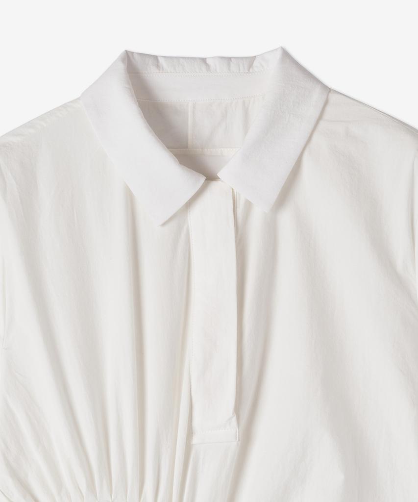 Jil Sander Lucid Shirt Midi Dress - White / Jswu505280Wu248000101