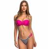 Women's two-piece padded swimsuit, pink top and bottom set, XL Women's two-piece padded swimsuit, pink top and bottom set, M