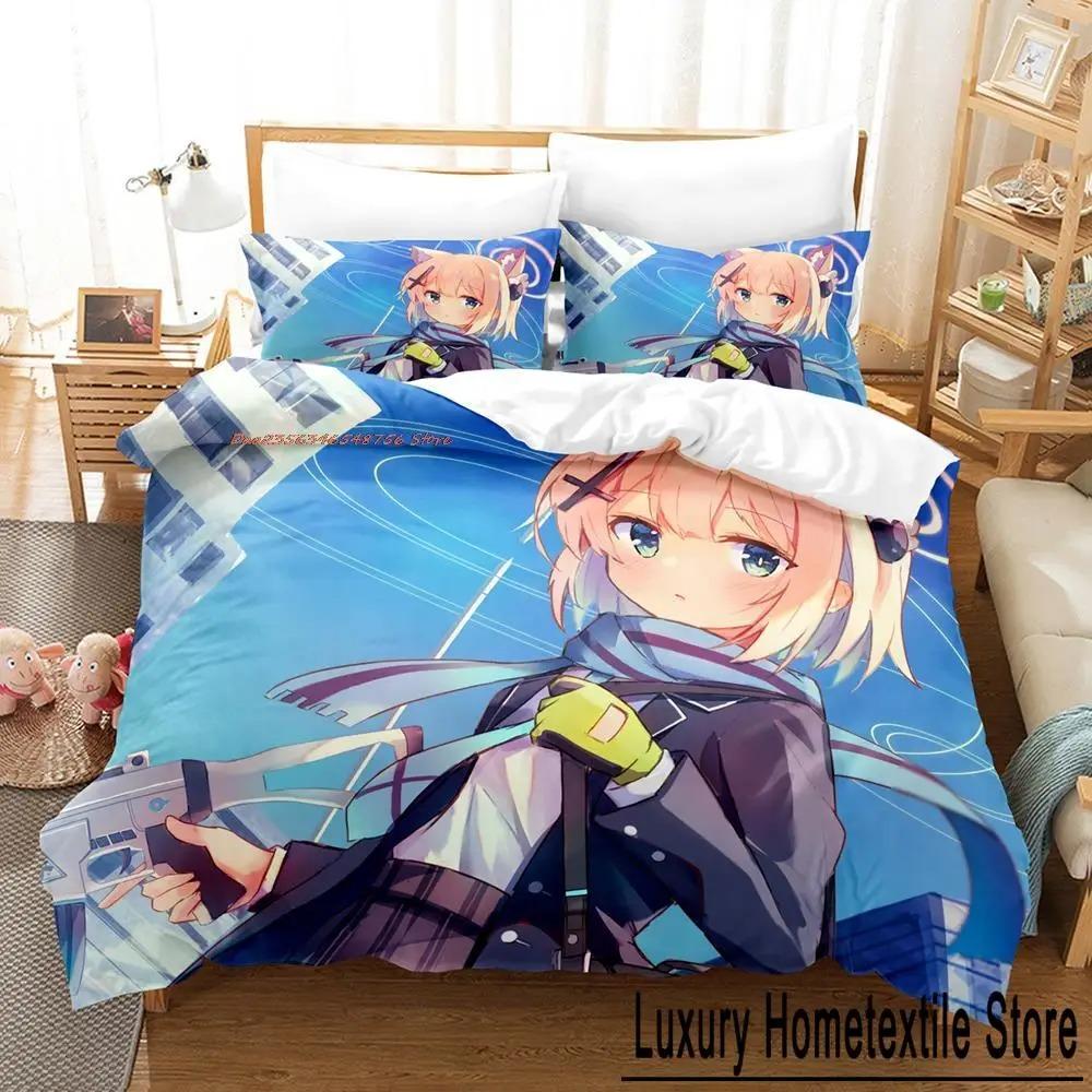 I Wonder Egg Priority Bedding Set Single Twin Full Queen King Size Bed Set Adult Kid Bedroom Duvet Cover Sets Anime Bed