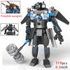 MOC Skibidi Toilet Action Figure Building Blocks Titan Clock Man Upgrade 4.0 Bricks DlY Toys For Kid Christmas Birthday Gifts