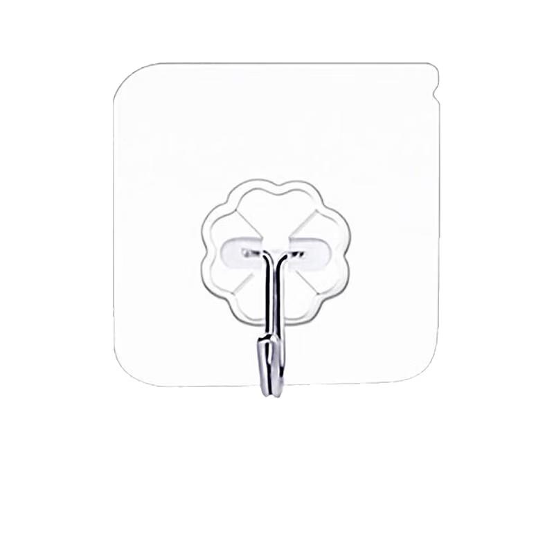 Transparent Seamless Adhesive Hooks