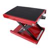 Motorcycle Lift Scissor Jack 3.35 To 13.39in Adjustable Height Foldable 500kg Capacity Motorbike