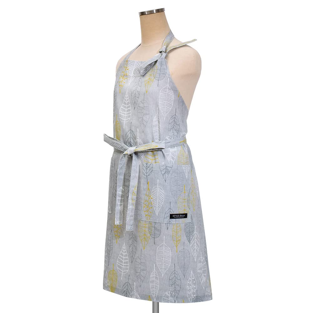 STYLE Decor Apron Leaf Sketch W3202300