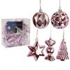 Set of Plastic Baubles, Mix, HR31003-1/3R