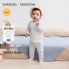 Balabala Infant Cotton Pajama Set - 2-Piece Long Sleeve & Long Pants