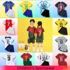NO10 Kinder-Sportanzüge für Jungen, Laufsportbekleidung, Fußballtrikot-Set, Fußballuniformen, atmungsaktives Kinder-Fußballtrikot-Set