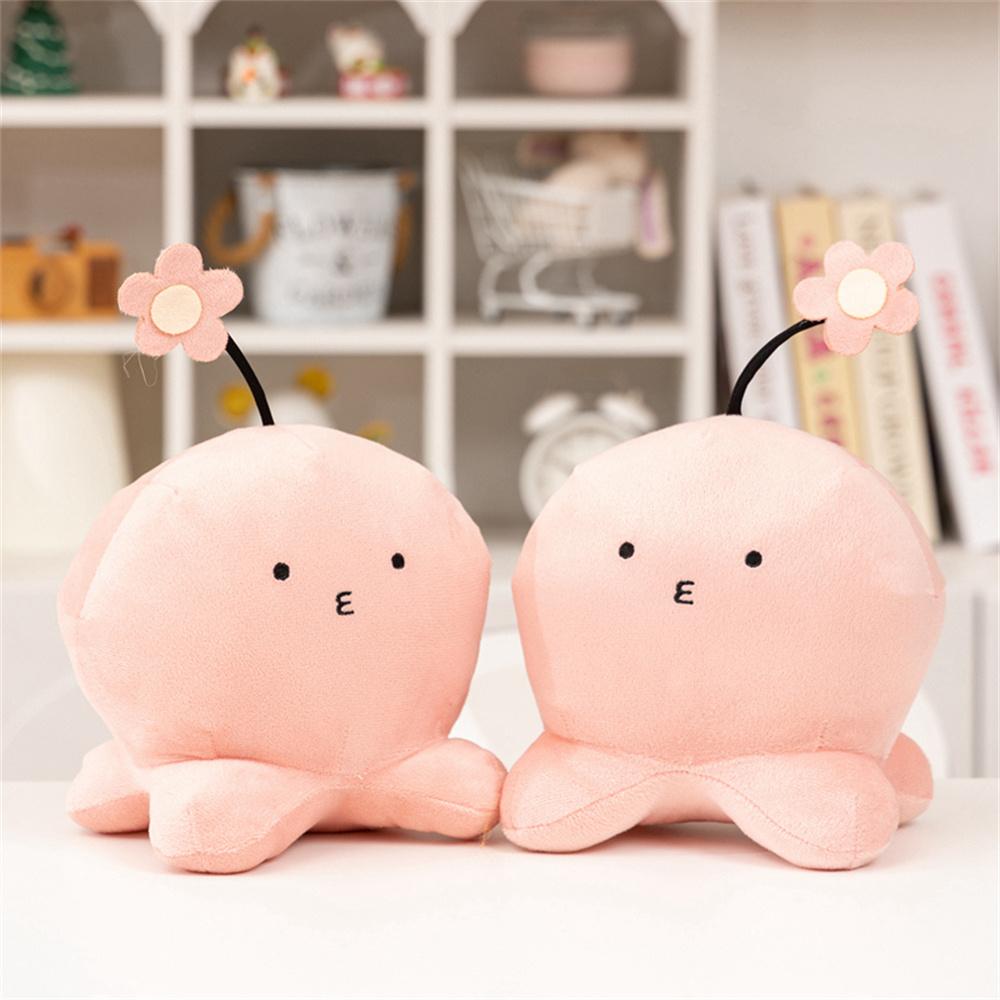 Takopi Plush Toy Cute Pink Plush Doll For Girls Tsundere Expression Kawaii Animal Dolls Birthday Gift Pendant Christmas Gifts