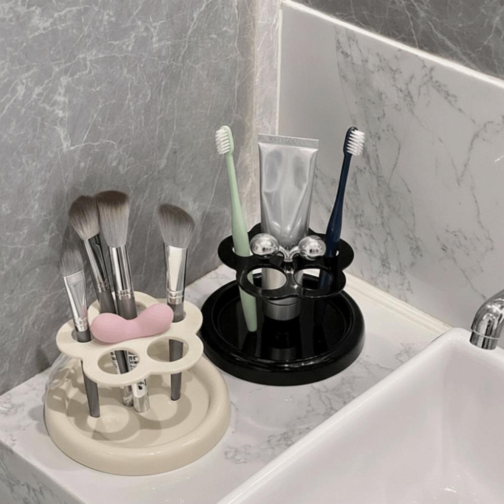 Plastic Electric Toothbrush Holder Decorative Makeup Brush Storage Rack  Bedroom