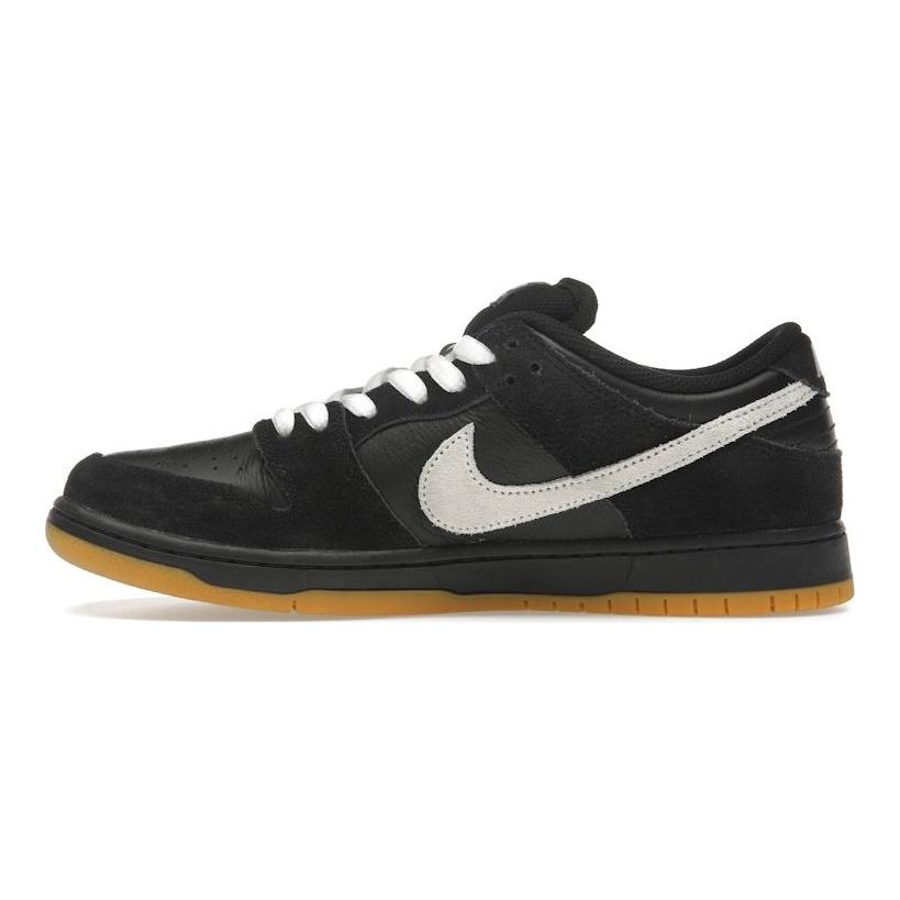 Nike Dunk Low Pro SB Black White Gum Unisex Sneakers Gum-Light-Brown HF3704-003