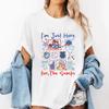 Baseball Snack T-Shirt, Funny Game Day Tee Cute Sporty Outfit Women Girls Mom Gift Casual Cotton Short Sleeve Printed T Shirts