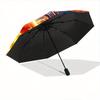 1pc Dragon Heart Automatic Opening and Closing Umbrella - Small Umbrella Suitable for Various Occasions N036