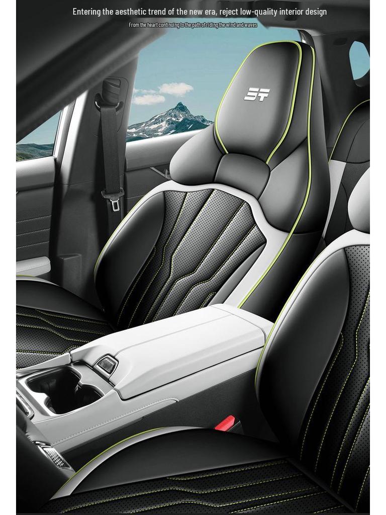 Cartoon Car Seat Cover for 2025 ShanHai L6 1.5TD, Dedicated Model, Fully Enclosed