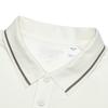Fila Fashion Casual Short Sleeve Polo Shirt Men Tops Egrets-White F11M518104FWT