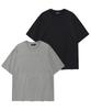 Kaneitei [2Pack] Crop Short Sleeves (6Color)