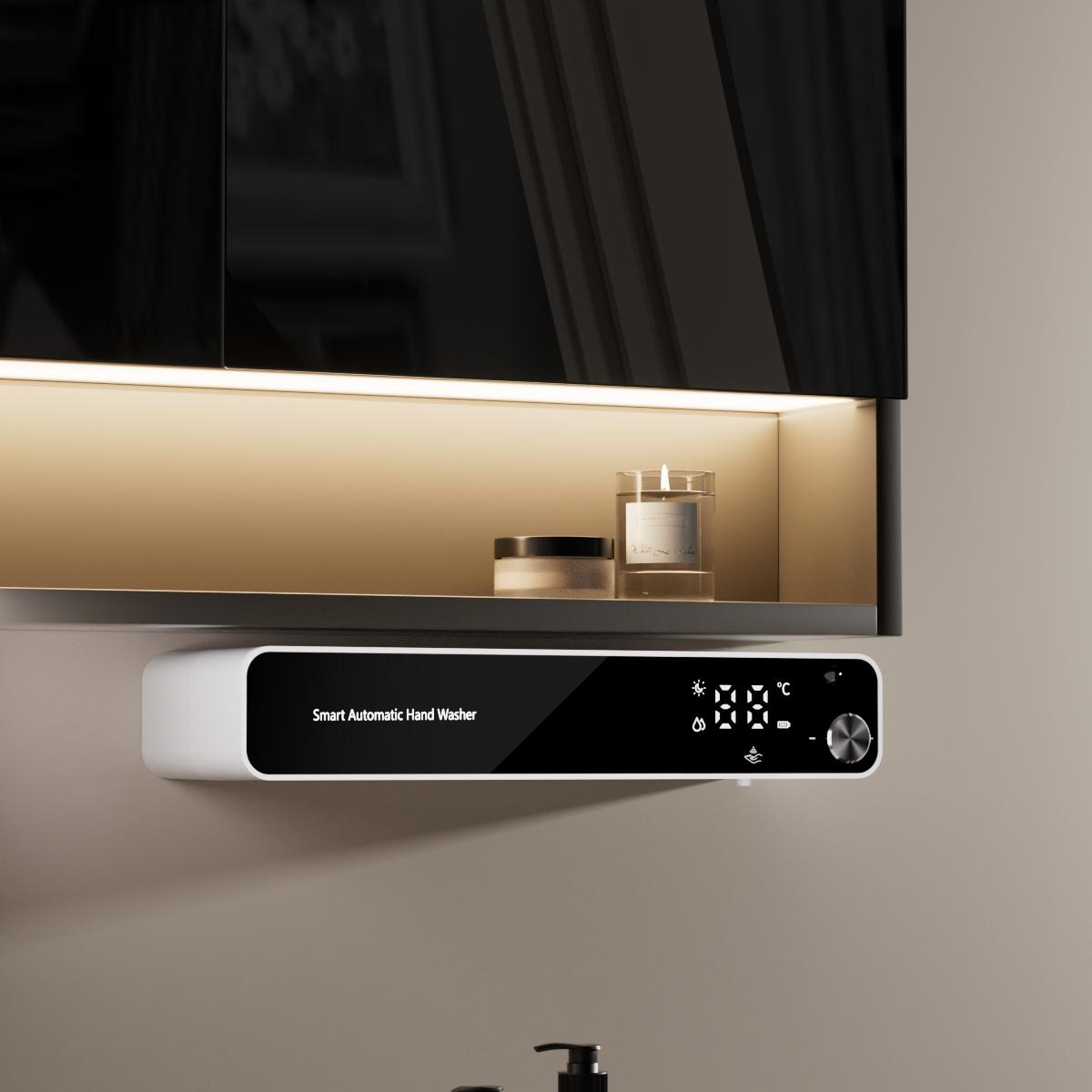 USB soap dispenser automatic induction hand soap dispenser intelligent electric foam hand soap dispenser household wall mounted