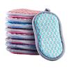 Double-Sided Non-Stick Kitchen Sponge & Scourer Brush
