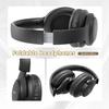 KVIDIO Wireless Over-Ear Headphones Bluetooth 5.4 65H Playback 40mm HD Driver Built-in Microphone Wired and Wireless Sound-Isolating Closed-Back Black