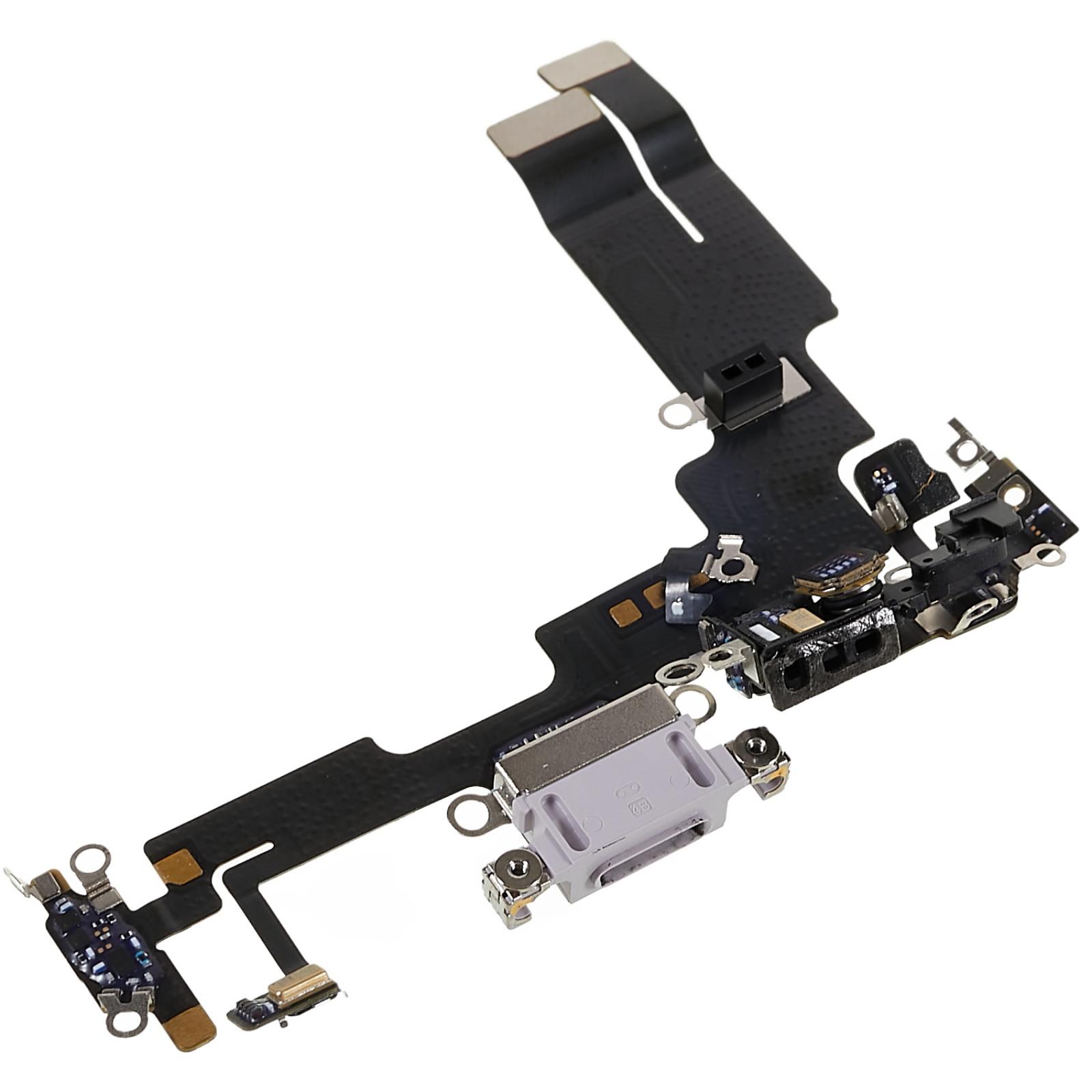 

For iPhone 14 Disassembly Charging Port Flex Cable Replacement Part Purple