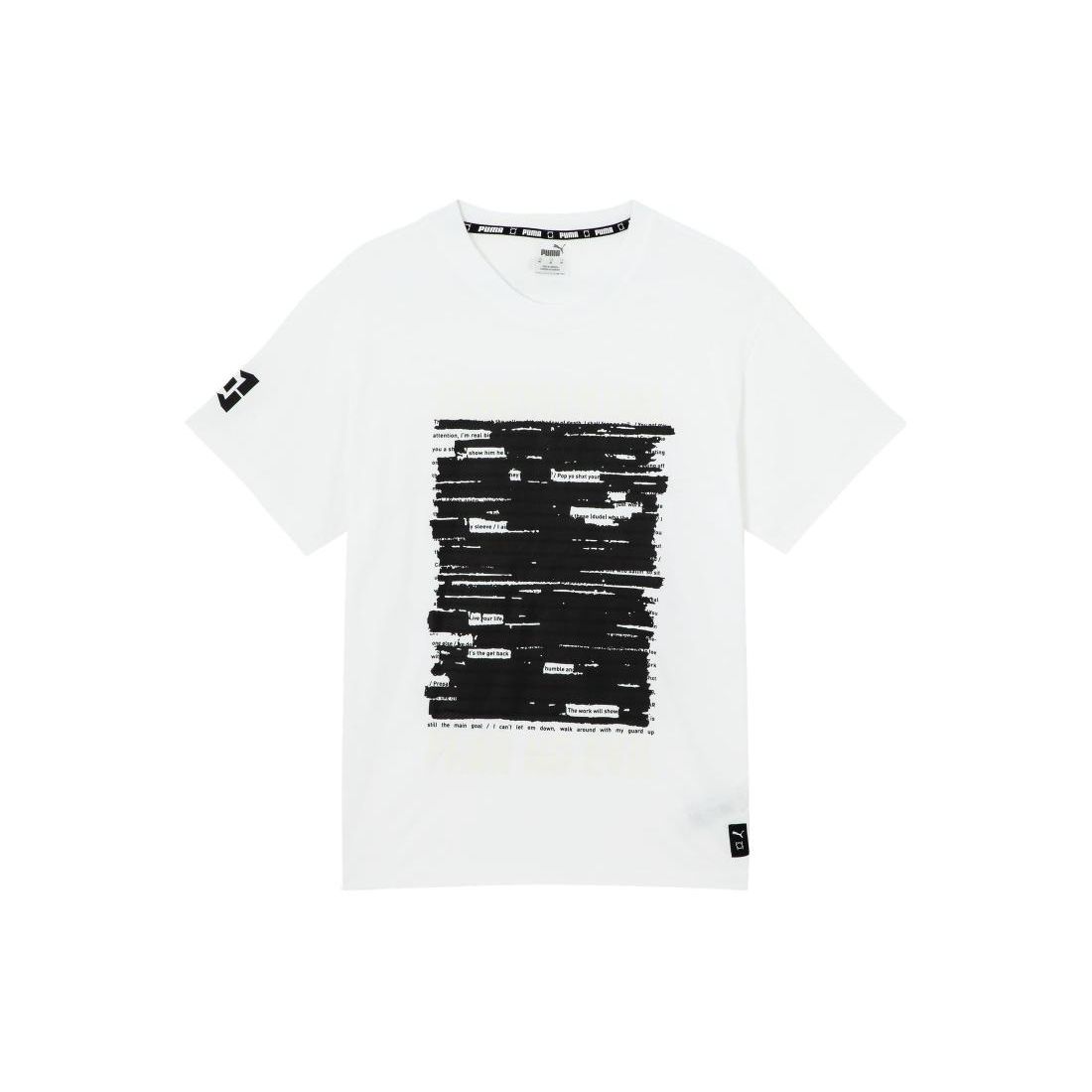 

Puma X Mikey Confidential Футболка с графическим принтом, круглым вырезом и короткими рукавами, мужская, топы, белая 621918-01 XL