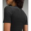 Lululemon Hold TighT STraighT Hem Cropped T shirT Black