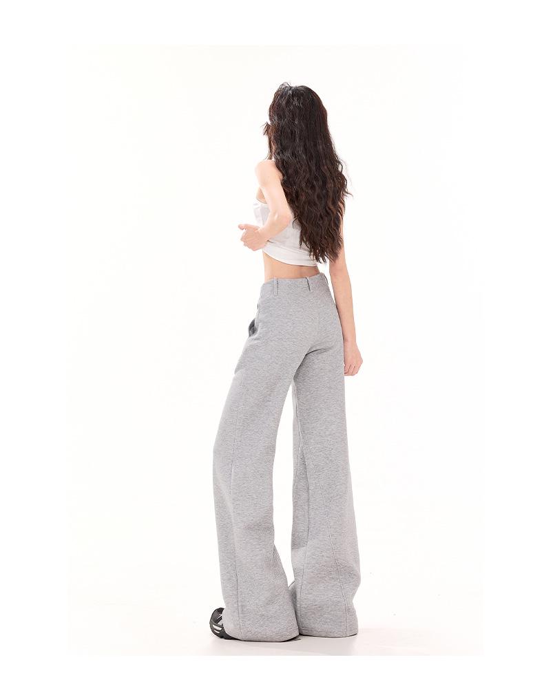 Women's High Waist Slim Fit Micro Flare Casual Pants - Spring Comfort