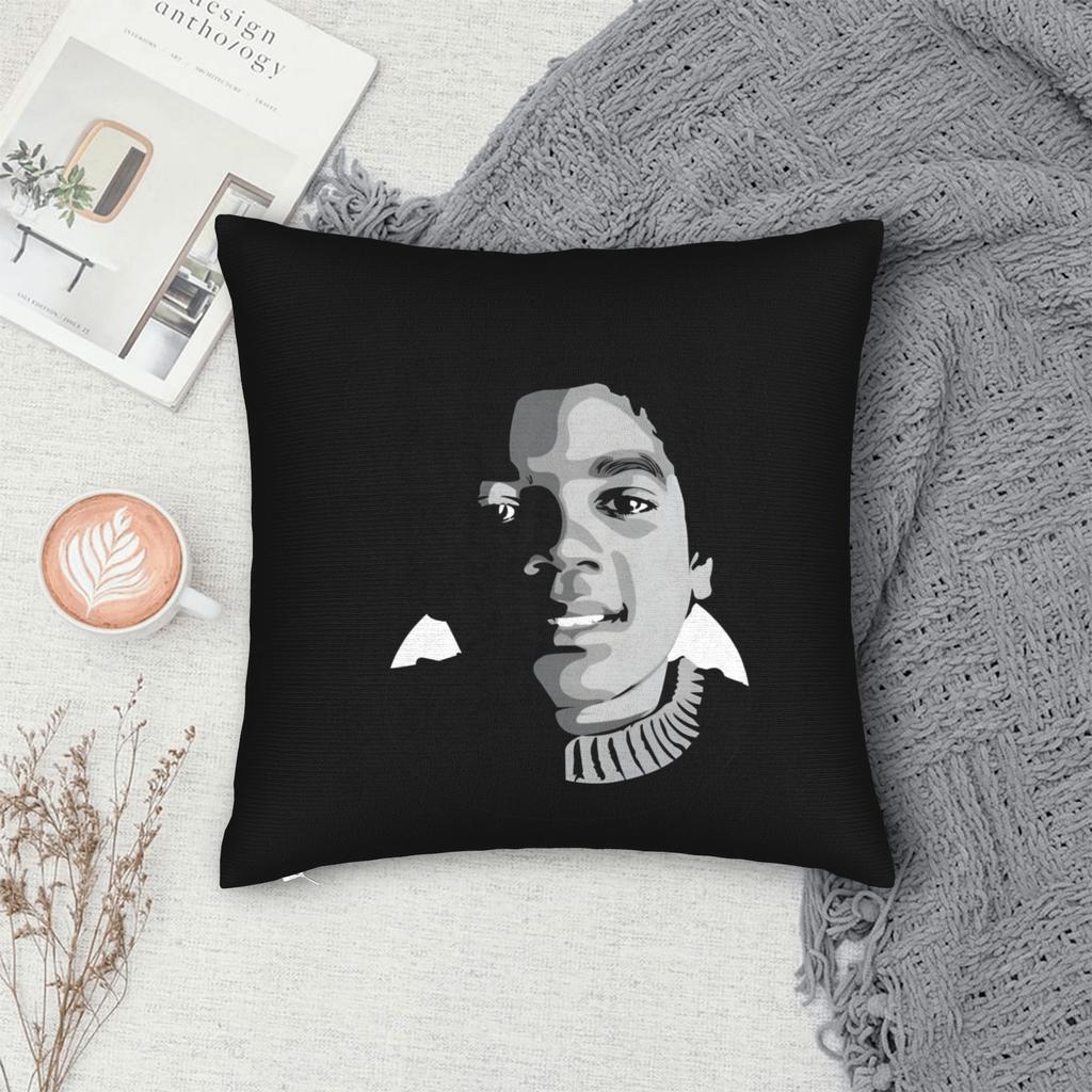 Mj King Of Pop Square Pillow Case Cushion Cover Zipper Decorative Throw Pillow Case Cover For Home 45X45Cm