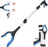 110cm Senior Grabber - Foldable Grabber with Strong Handle and 360° Rotating Head, Ergonomic Gripper for Seniors, Durable Trash Grabber for Daily 