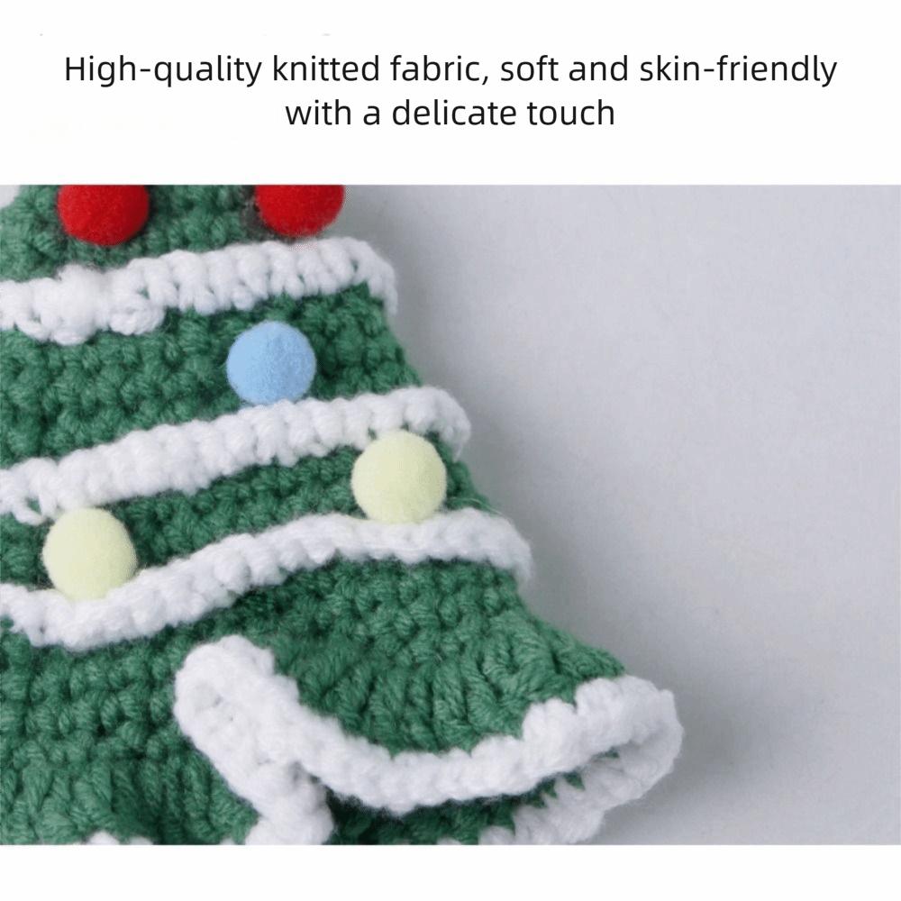 Soft Pet Christmas Hats Comfortable Dog Christmas Tree Hat Pet Costume Pet Cosplay Hat Party