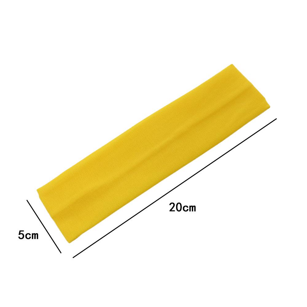 Cycling Outdoor Fitness Bandage Headscarf Sports Turban Sweatband Hair Bands Yoga Headband Elastic