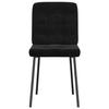 VidaXL Chaises à manger lot de 6 noir velours 3315456