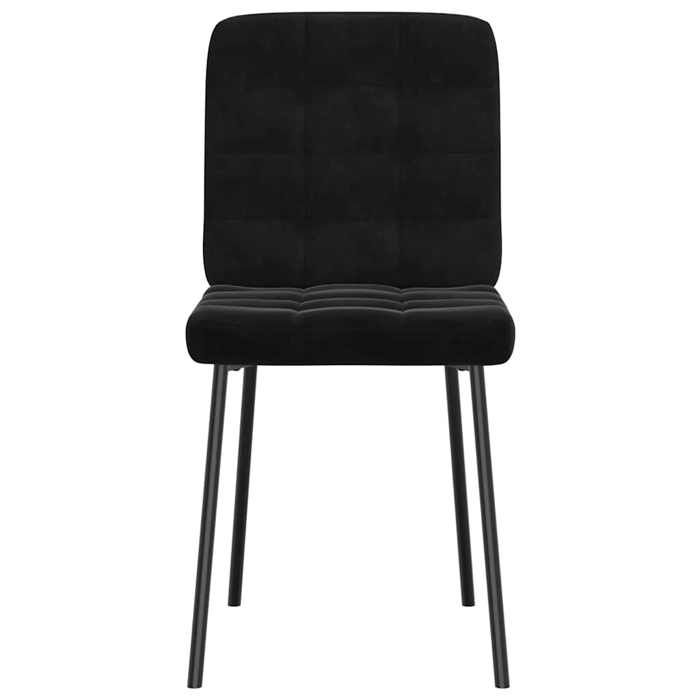 VidaXL Chaises à manger lot de 6 noir velours 3315456