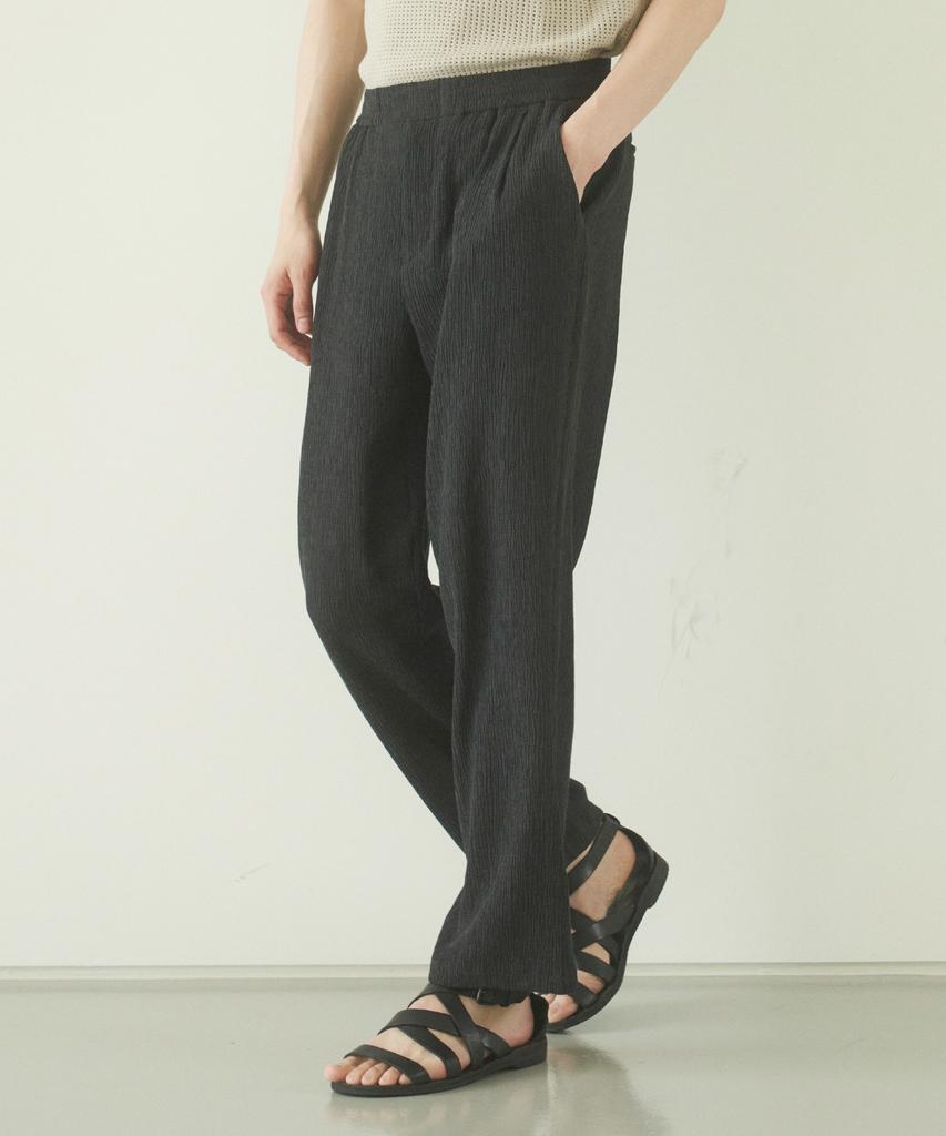 210EDIT Men'S Coolingcle One-Pleat Wide Pants [3 Color]_Ze2Pt028