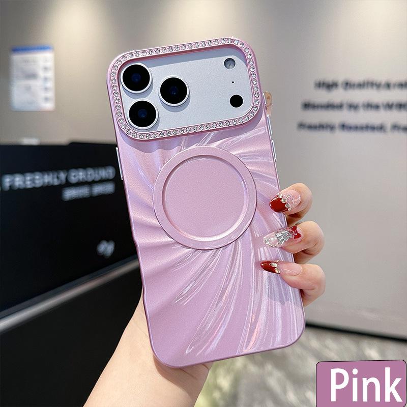 

Water Ripple Magnetic Phone Case for iPhone 17 Pro Max & Apple 16 PM - Cream Style iPhone 13 Pro