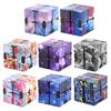 Starry Sky Infinity Stress Relief Cube Fidget Toy for Kids Adults Relieve Stress Hand Game Maze Toys Decompression Fidget