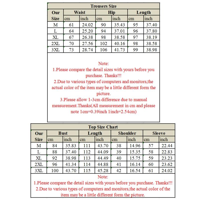 Muslim Arab Split Two Piece Set Tops & Pants Simple Ramadan Moroccan Islamic Middle East Clothing Dress Set for Women