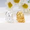 Sterling Silver 999 Hello Kitty Luck Beads for Jewelry Making