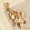 Unicorn Keychain Metal Pendant With Stylish 3d Design For Daily Use And Gift