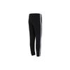 adidas 3-Stripes Fleece Track Pants Men Bottoms Black GK8822